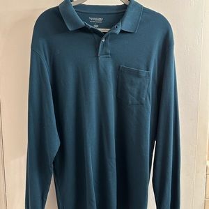 Mens Large long sleeve Roundtree and Yorke polo.